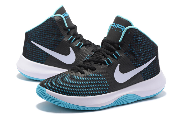 Men Nike Air Precision 2017 Black Blue 