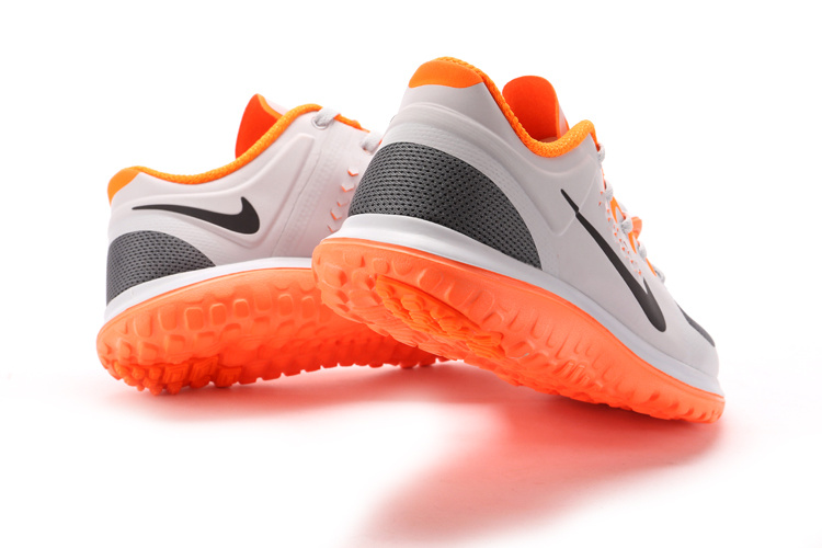 Nike FS Lite Run White Grey Orange