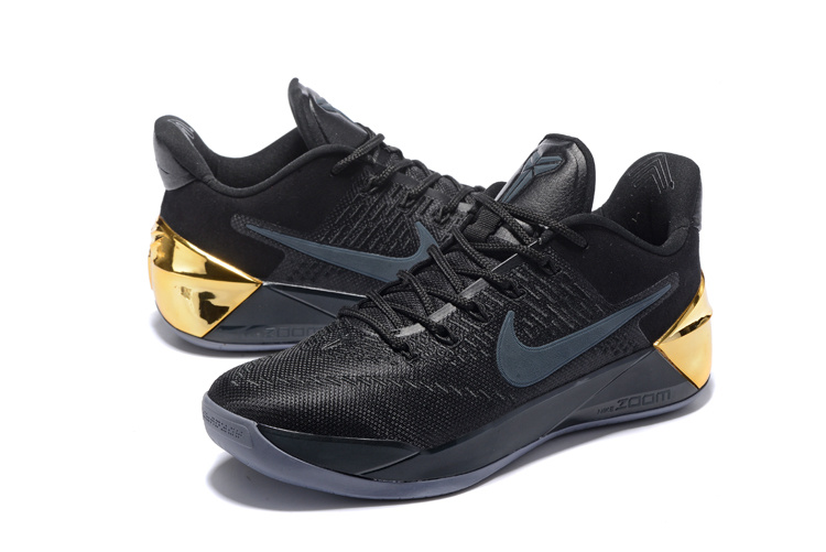 black gold basketball shoes