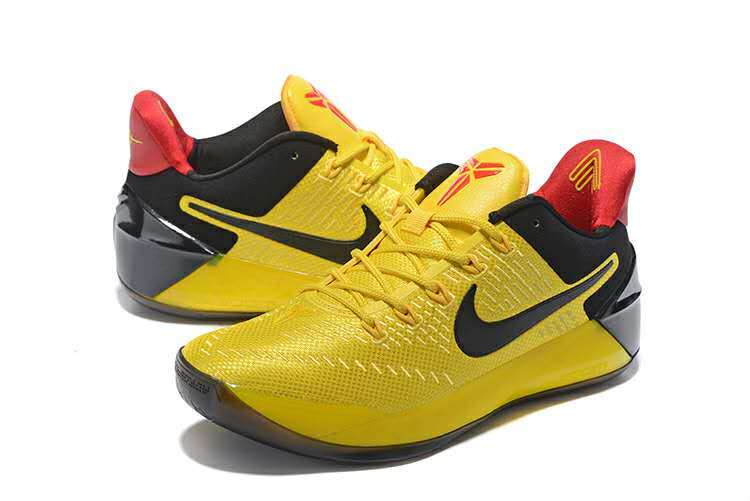 kobe bryant shoes yellow and black