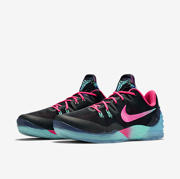 Men Nike Kobe Venomenon 5 Black Pink 