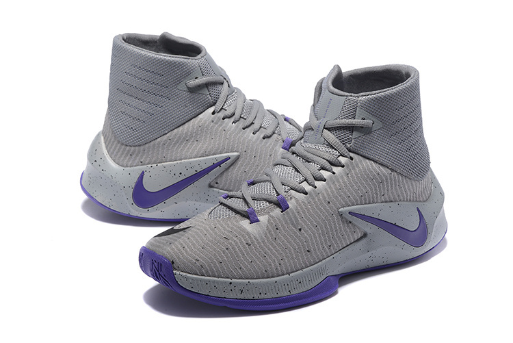 mens purple basketball shoes