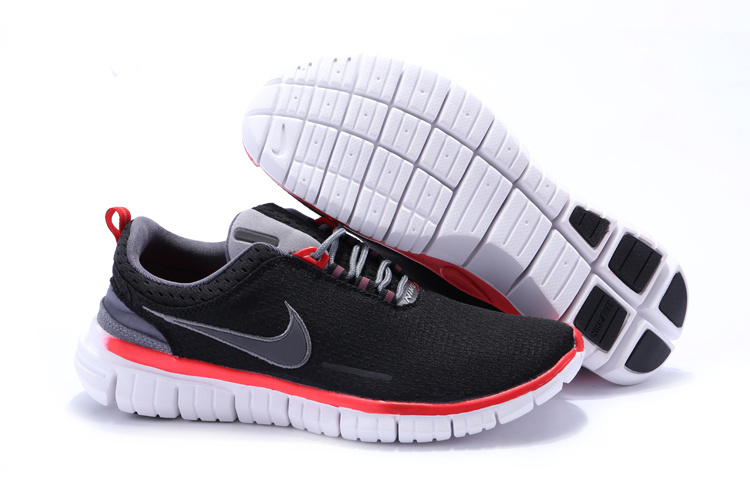 Women Nike Free OG 2014 Running Shoes Black Red White