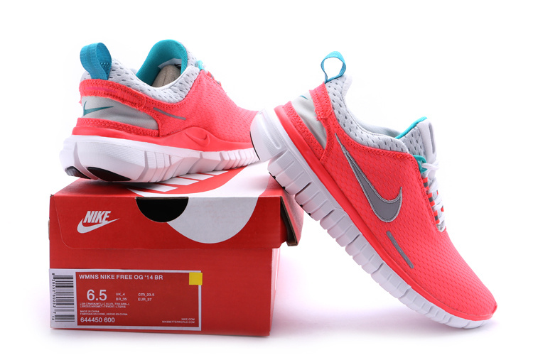 Nike Free OG 2014 Running Shoes Pink White