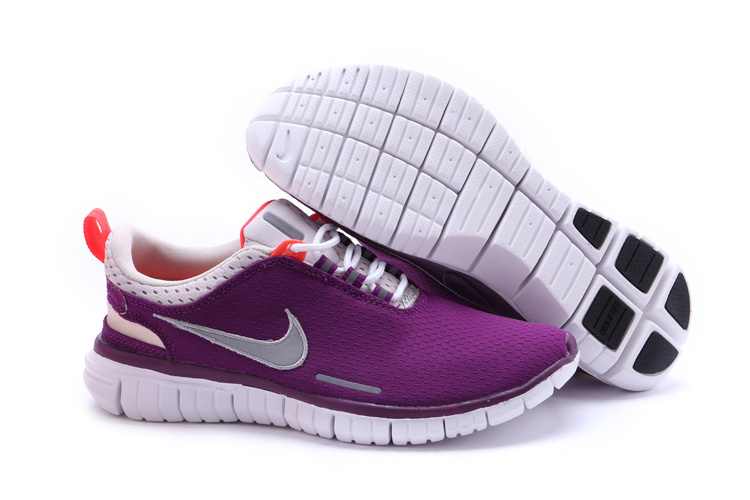 Nike Free OG 2014 Running Shoes Purple White - Click Image to Close