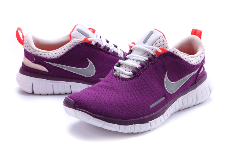 Women Nike Free OG 2014 Running Shoes Purple White