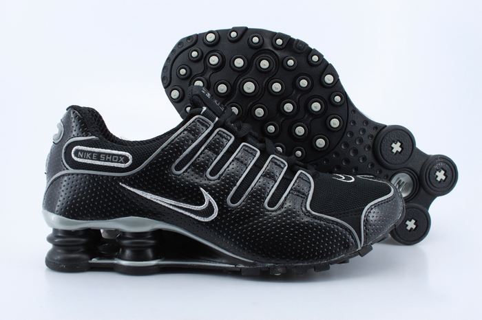 Nike Shox NZ Shoes All Black - Click Image to Close