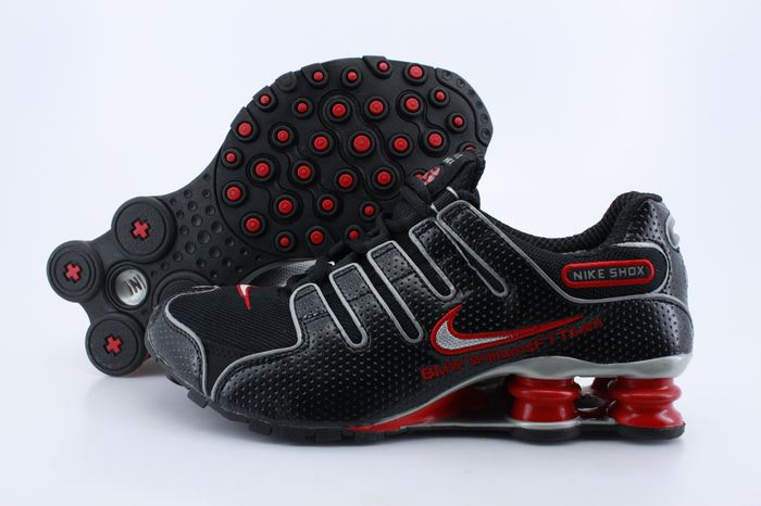 Nike Shox NZ Shoes Black Red Swoosh