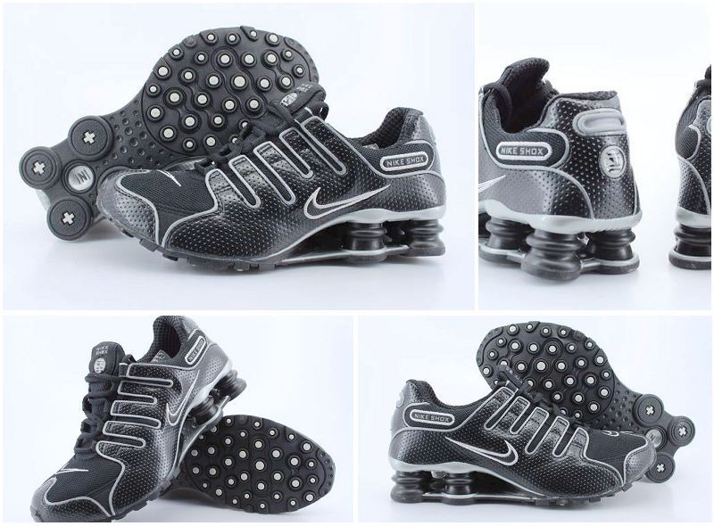 Nike Shox NZ Shoes Black - Click Image to Close