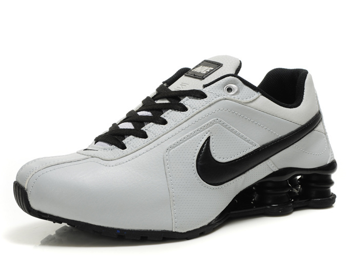 Nike Shox R4 Shoes White Black Big Swoosh