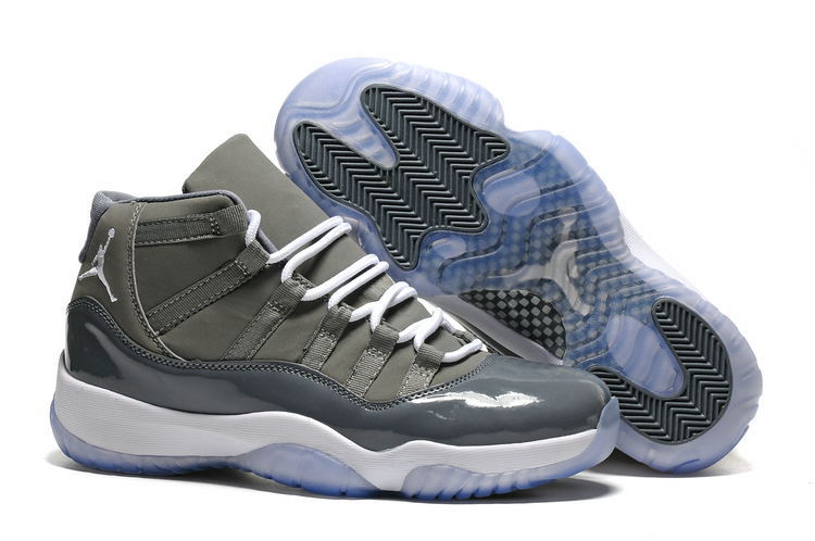 New Air Jordan 11 Cool Grey Medium Grey White Cool Grey