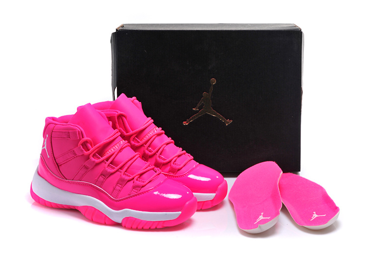 New Air Jordan 11 GS Pink White 2015