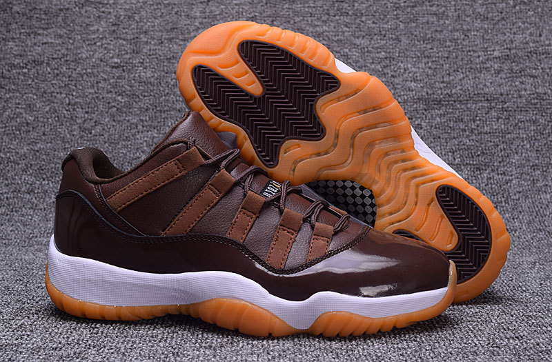 New Air Jordan 11 Low Brown Gum