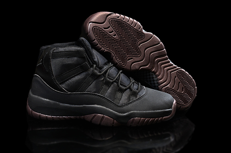 New Air Jordan 11 Matte Custom All Black For Sale Online - Click Image to Close