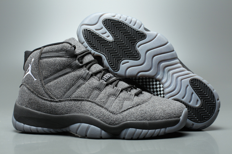 New Air Jordan 11 Wool - Click Image to Close