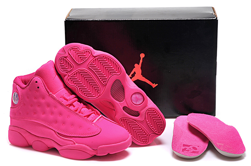 New Air Jordan 13 GS All Pink For Sale
