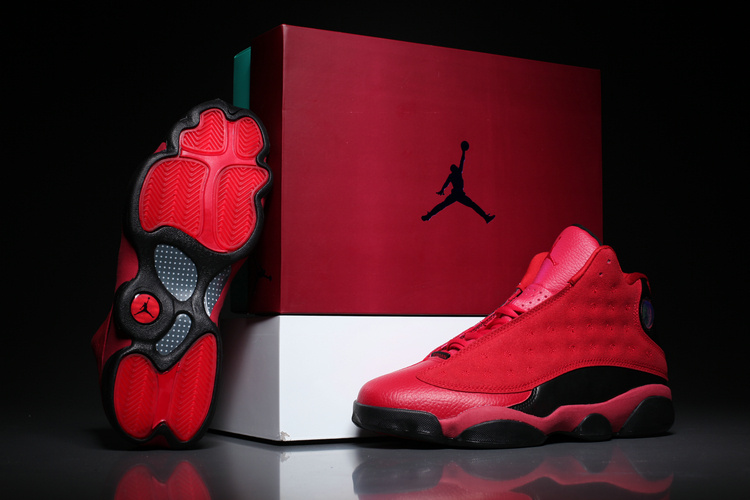 New Air Jordan 13 What Is Love Pack Gym Red Black - Click Image to Close