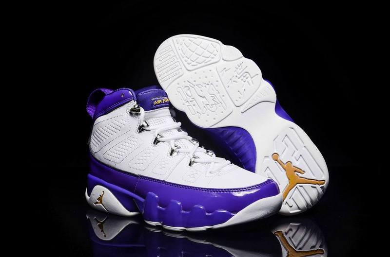 New Air Jordan 9 Kobe Bryant Lakers PE