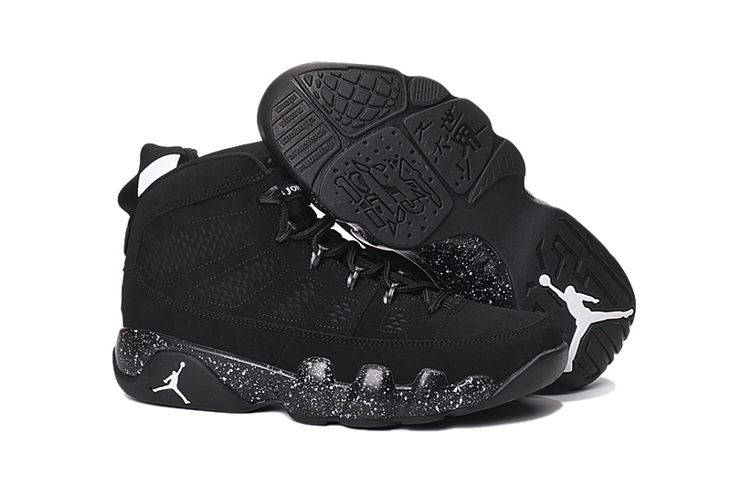 New Air Jordan 9 Retro Anthracite Black White - Click Image to Close