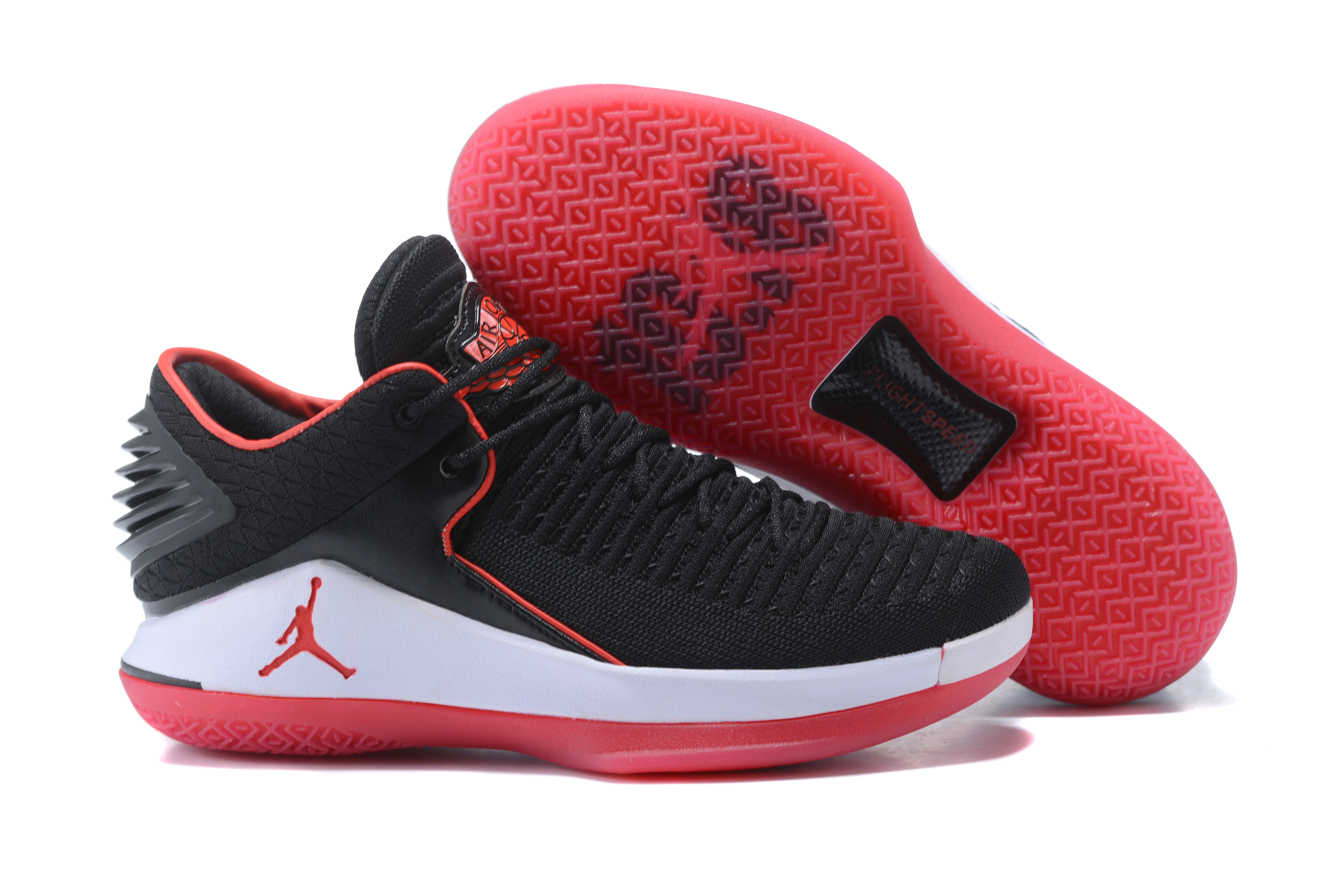 Air Jordan 32 Black Red White Shoes - Click Image to Close