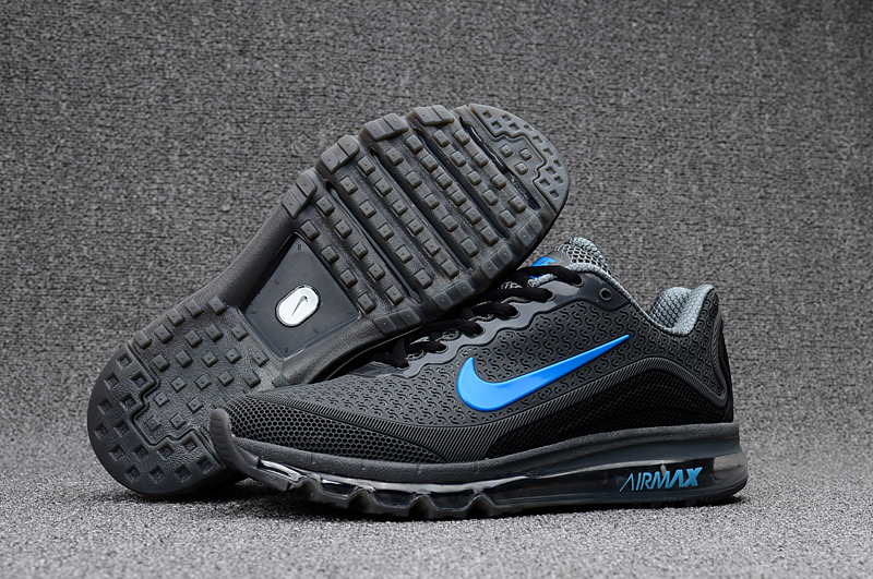 New Nike Air Max 2017.8 Black Blue Shoes - Click Image to Close