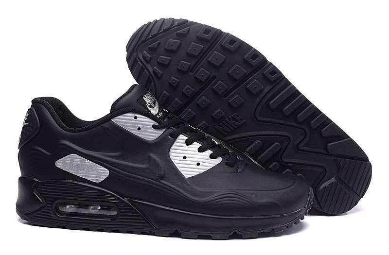 New Nike Air Max 90 Leather Black Shoes