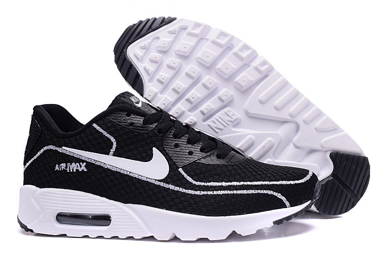 New Nike Air Max 90 Midnight Firefly Black White Shoes