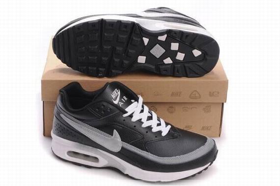 New Nike Air Max BW Black Grey White Shoes - Click Image to Close