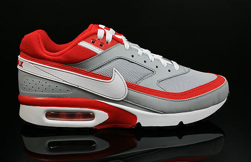 New Nike Air Max BW Grey Red White Shoes