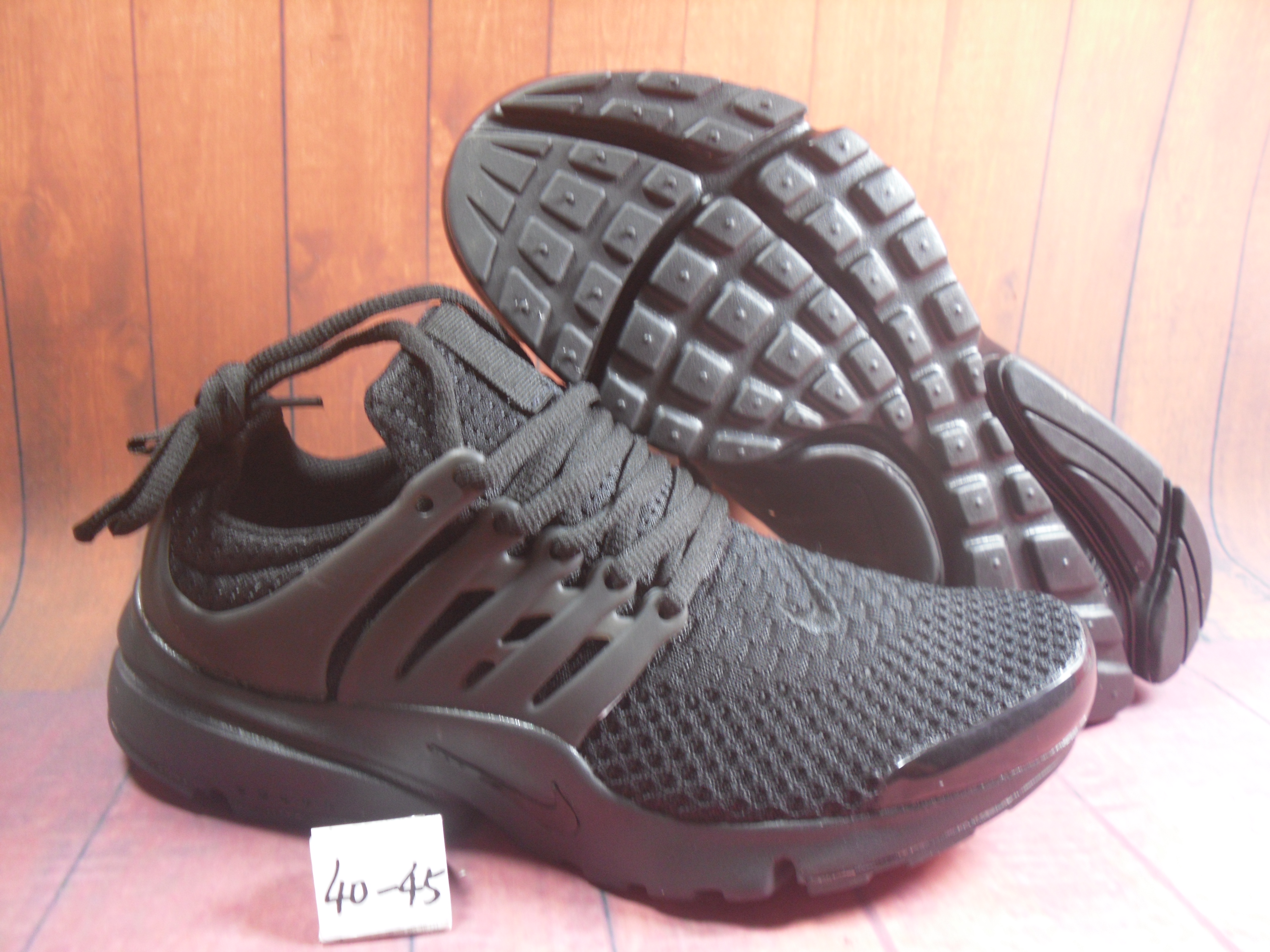 New Nike Air Presto Carbon Black Shoes