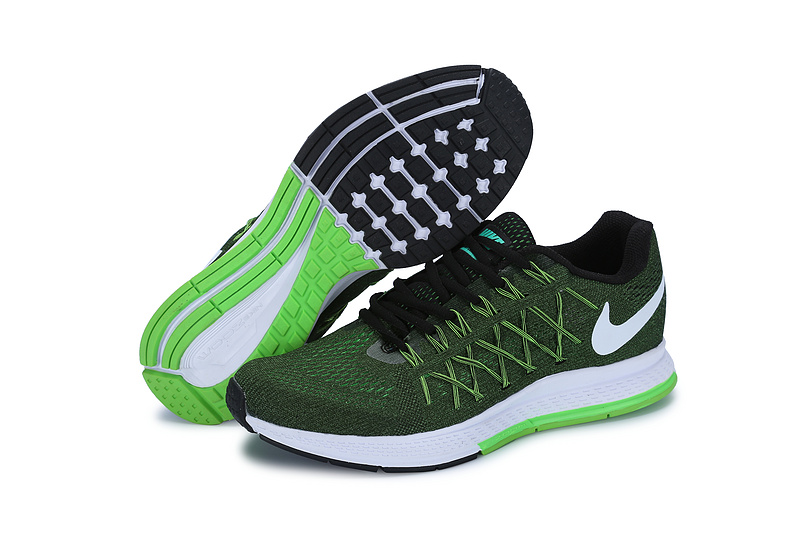 New Nike Air Zoom Vomero Army Green Shoes - Click Image to Close