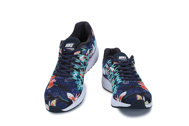 New Nike Air Zoom Vomero Follower Print Blue Shoes - Click Image to Close
