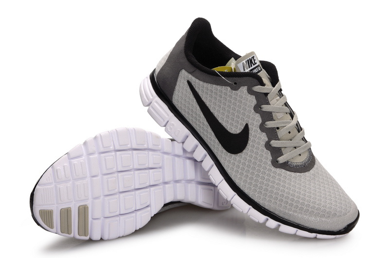 Latest Nike Free 3.0 Grey Black Shoes