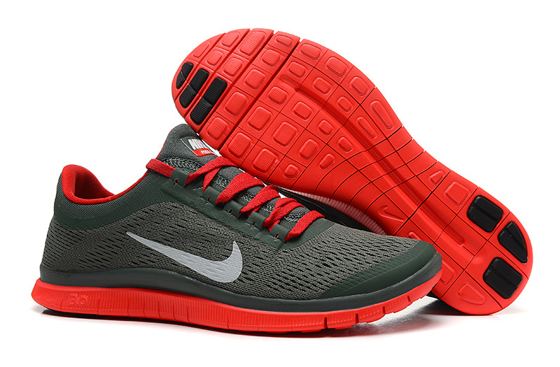 New Nike Free 3.0 V5 Black Red Running Shoes
