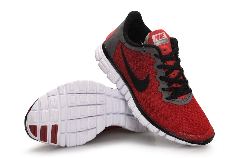 Latest Nike Free 3.0 Wine Red Black Shoes