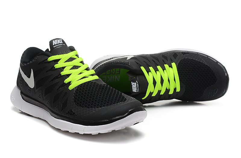 Nike Free 5.0 Black Yellow - Click Image to Close