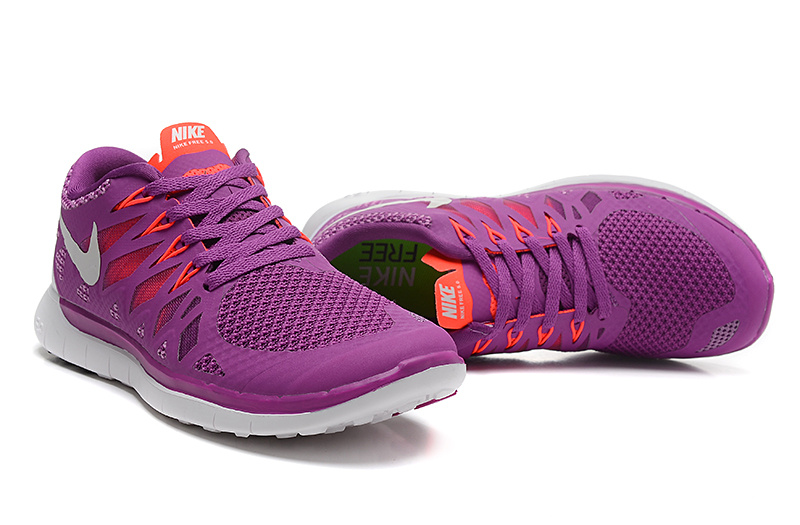 Nike Free 5.0 Purple White - Click Image to Close