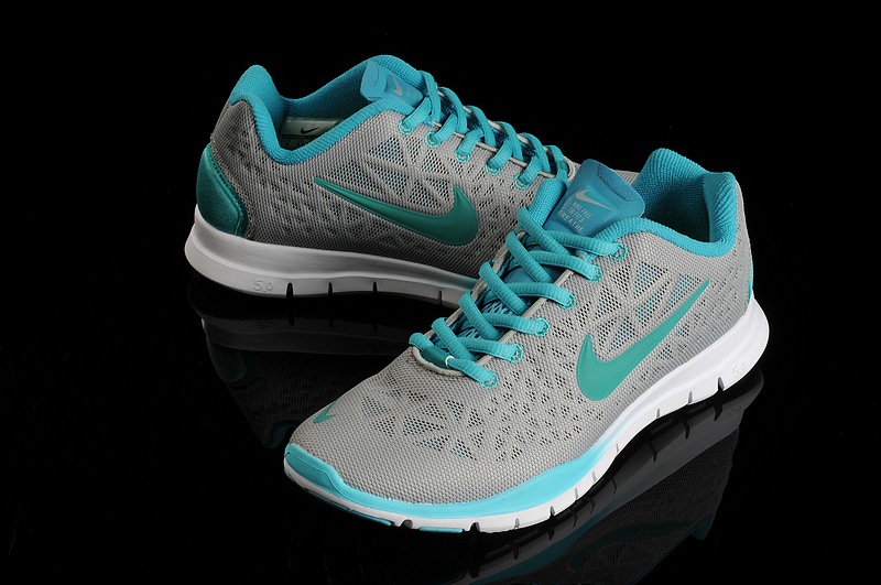 Nike Free 5.0 Trainer Grey Blue