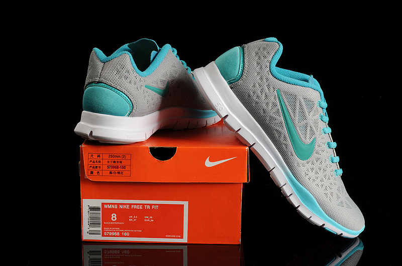 Nike Free 5.0 Trainer Grey Blue - Click Image to Close