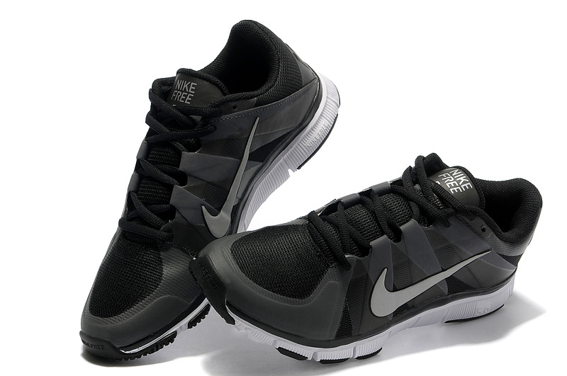 New Nike Free 5.0 Black Grey White Shoes - Click Image to Close