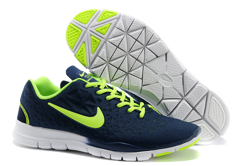 New Nike Free 5.0 Blue Green Shoes - Click Image to Close