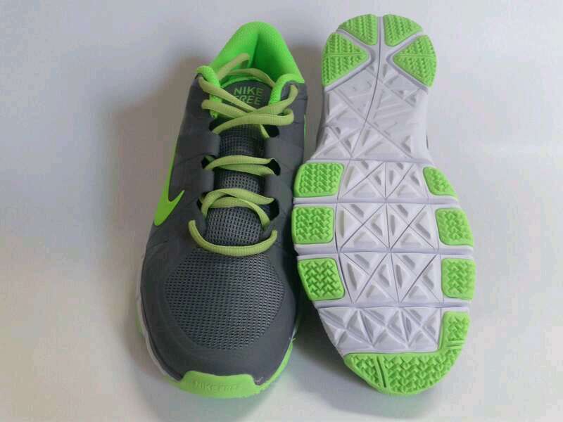 New Nike Free 5.0 Grey Green Shoes - Click Image to Close