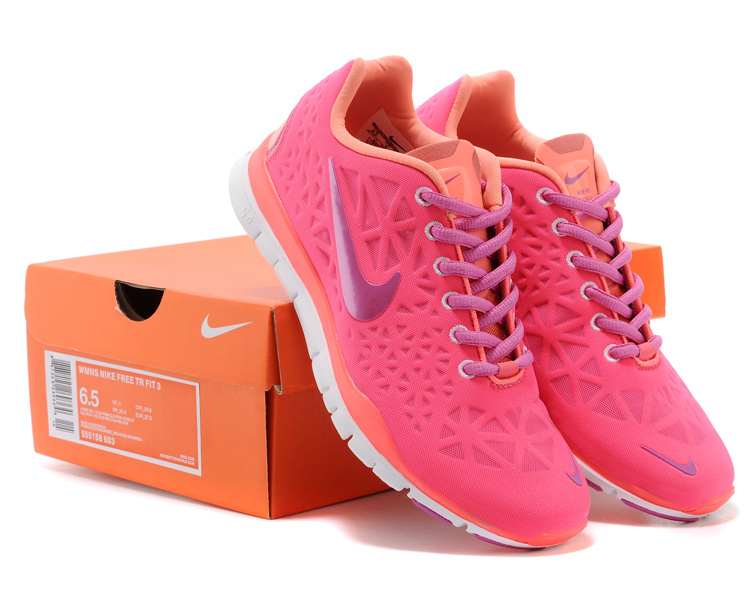 New Women Nike Free 5.0 Red Pink - Click Image to Close