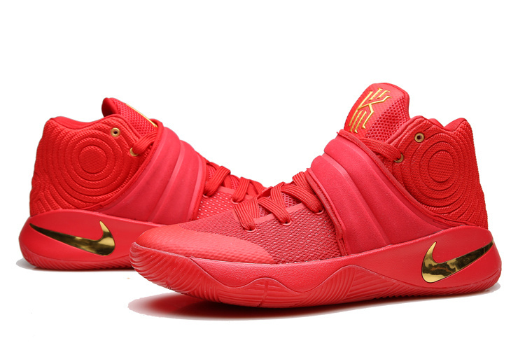 kyrie irving shoes red