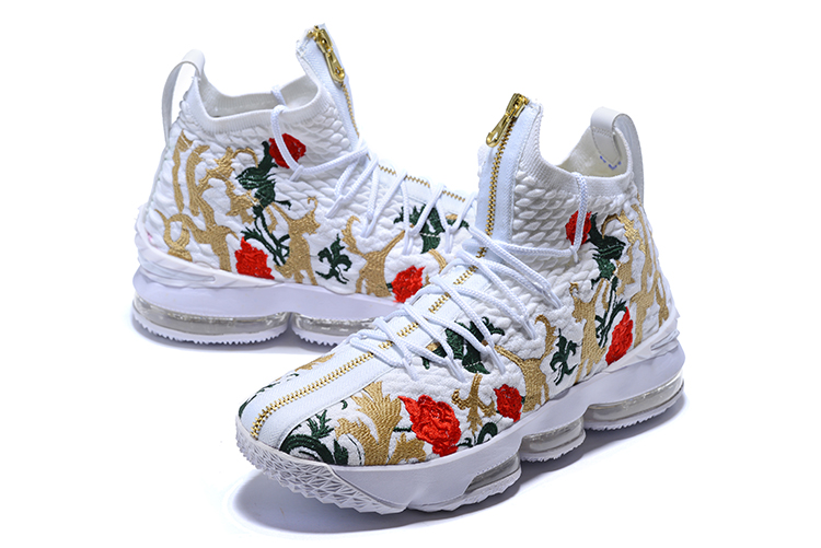 New Nike Lebron 15 Flowers Shoes - Click Image to Close