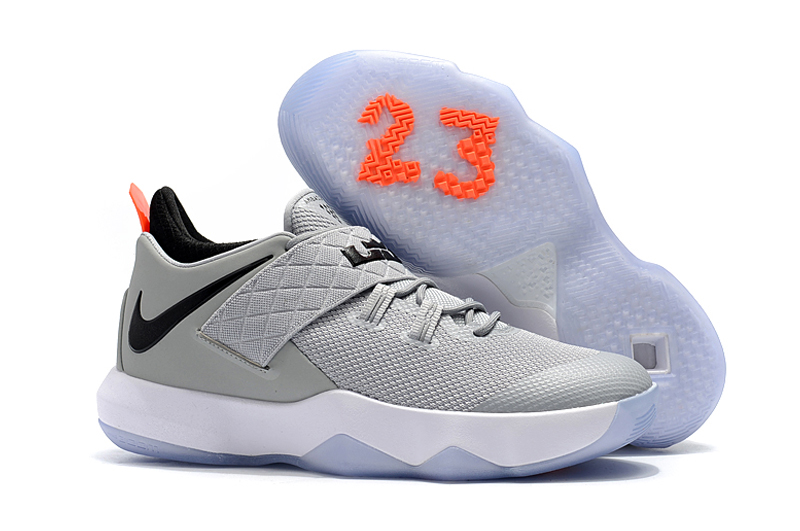 New Nike Lebron Ambassador 10 Grey Black SHoes For Sale - Click Image to Close