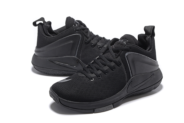 New Nike Lebron Zoom Wintness EP All Black Shoes - Click Image to Close