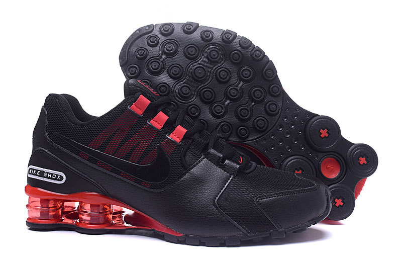 New Nike Shox Current Shoes Black Red - Click Image to Close