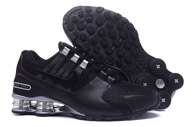 New Nike Shox Current Shoes Black White