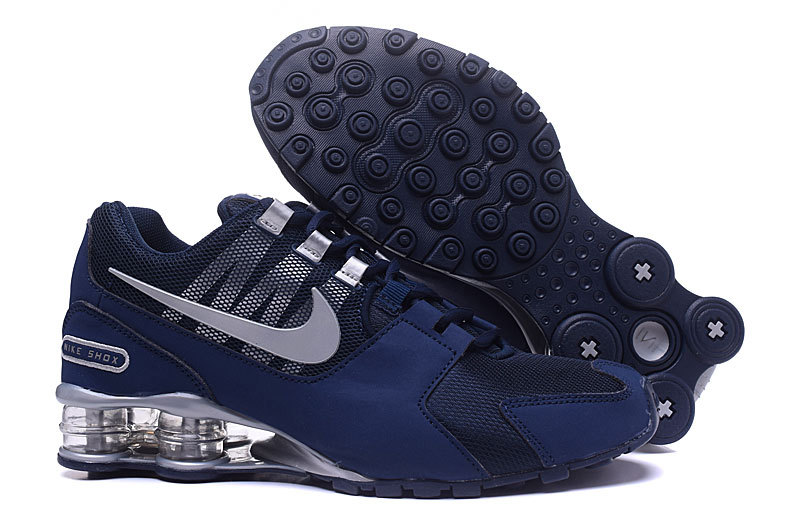 New Nike Shox Current Shoes Blue Black - Click Image to Close